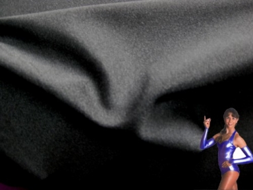 Lycra Stretchstoff anthrazit Meterware